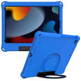 For iPad 10.2 2021 / 2020 / 2019 EVA Handle Holder Tablet Case(Blue)