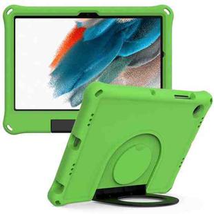 For Samsung Galaxy Tab A8 EVA Handle Holder Tablet Case(Green)