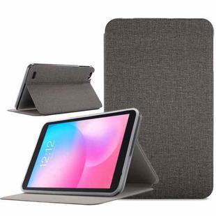 For Teclast P80 / P80X Holder Flip Leather Tablet Case(Grey)