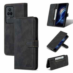 For Xiaomi Redmi K40S AZNS Dream II Skin Feel Horizontal Flip Leather Case(Black)