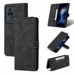 For Xiaomi Redmi K50/K50 Pro AZNS Dream II Skin Feel Horizontal Flip Leather Case(Black)