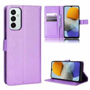 For Samsung Galaxy M23 5G Diamond Texture Leather Phone Case(Purple)