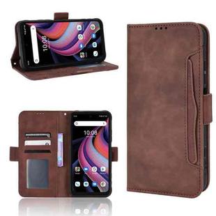 For Umidigi Bison GT2 5G / GT2 Pro 5G Skin Feel Calf Pattern Leather Phone Case(Brown)