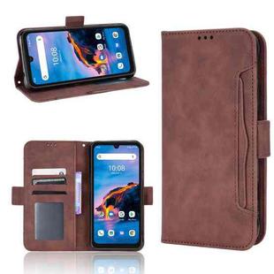 For Umidigi Bison X10G / X10G NFC Skin Feel Calf Pattern Leather Phone Case(Brown)