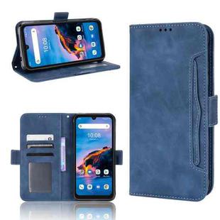 For Umidigi Bison X10G / X10G NFC Skin Feel Calf Pattern Leather Phone Case(Blue)