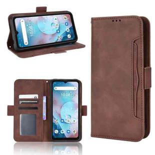 For Umidigi Bison X10S / X10S NFC Skin Feel Calf Pattern Leather Phone Case(Brown)