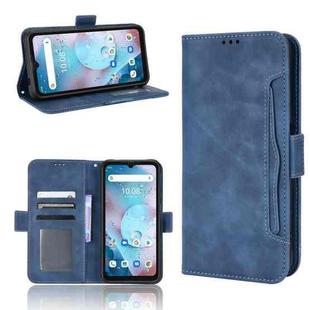 For Umidigi Bison X10S / X10S NFC Skin Feel Calf Pattern Leather Phone Case(Blue)