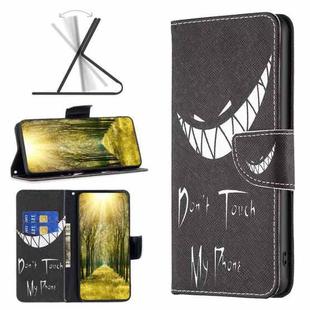 For Sony Xperia 5 III Drawing Pattern Leather Phone Case(Smirk)