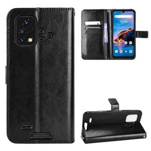 For Umidigi Bison X10G / X10G NFC Crazy Horse Texture Horizontal Flip Phone Leather Case(Black)