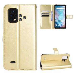 For Umidigi Bison X10S / X10S NFC Crazy Horse Texture Horizontal Flip Phone Leather Case(Gold)