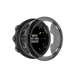 For Garmin Forerunner 45S TPU Protective Shell(Transparent Black)