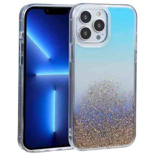 For iPhone 13 Pro DFANS DESIGN Gradient Starlight Shining Phone Case (Sky Blue)