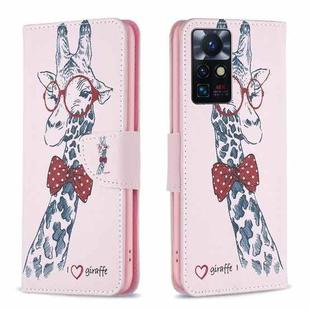For Infinix Zero X Neo Drawing Pattern Leather Phone Case(Deer)