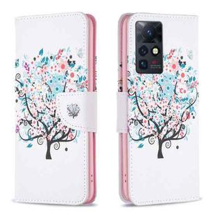 For Infinix Zero X / X Pro Drawing Pattern Leather Phone Case(Tree)