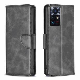 For Infinix Zero X Neo Lambskin Texture Leather Phone Case(Black)