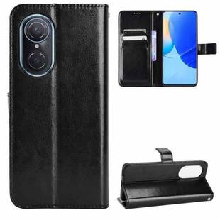 For Honor 50 SE / Huawei nova 9 SE Retro Crazy Horse Texture Leather Phone Case(Black)