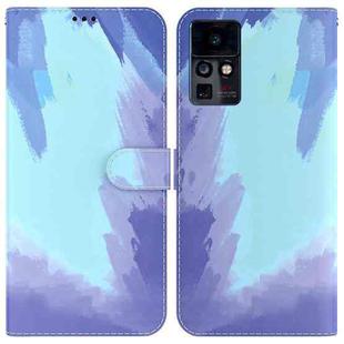 For Infinix Zero X Neo / X6810 Watercolor Pattern Flip Leather Phone Case(Winter Snow)