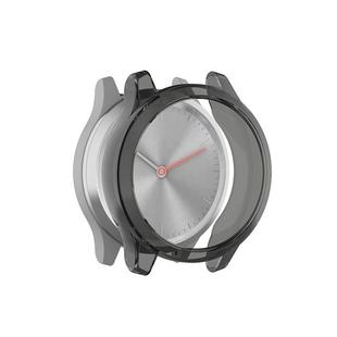 For Garmin Vivomove Luxe & Style TPU Protective Shell(Transparent Black)