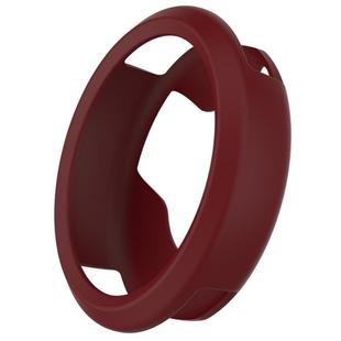 For Garmin Vivomove Silicone Protective Case(Red Wine)