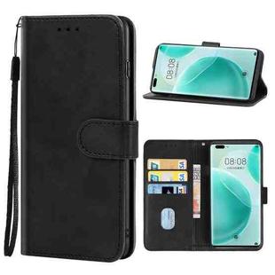 For Huawei nova 8 Pro Leather Phone Case(Black)