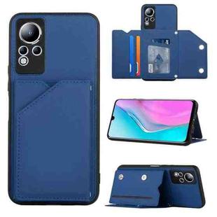 For Infinix Note 11 Skin Feel PU + TPU + PC Phone Case(Blue)