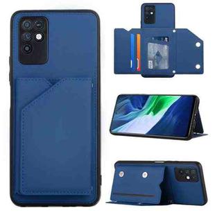 For Infinix Note 10 Skin Feel PU + TPU + PC Phone Case(Blue)