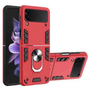 For Samsung Galaxy Z Flip3 5G Armour Series PC + TPU Phone Case(Red)