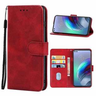 For Motorola Moto Edge S / G100 Leather Phone Case(Red)