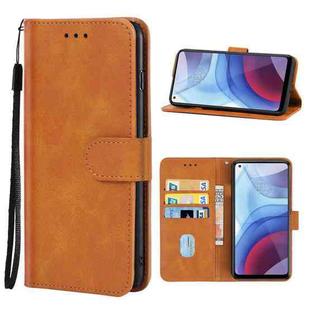 For Motorola Moto G Power 2021 Leather Phone Case(Brown)