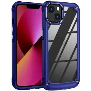 For iPhone 11 Pro Max TPU + PC Lens Protection Phone Case (Blue)