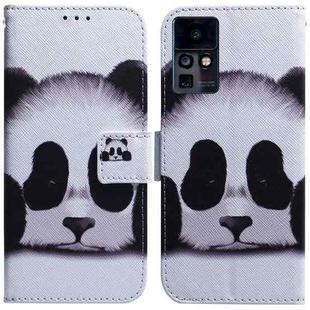 For Infinix Zero X Neo X6810 Coloured Drawing Leather Phone Case(Panda)
