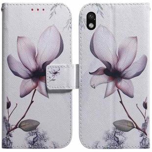 For Sony Xperia Ace III Coloured Drawing Leather Phone Case(Magnolia Flower)