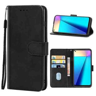 For Infinix Note 7 Leather Phone Case(Black)