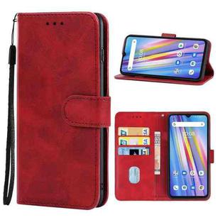 For UMIDIGI A11 Leather Phone Case(Red)