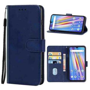 For UMIDIGI A11 Leather Phone Case(Blue)