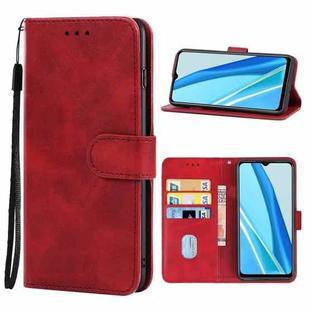 For itel A49 Leather Phone Case(Red)