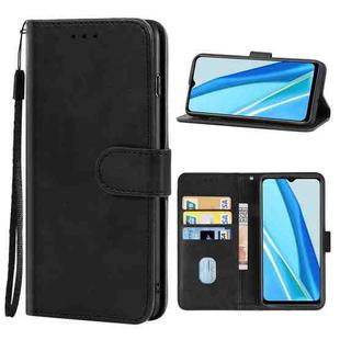 For itel A49 Leather Phone Case(Black)