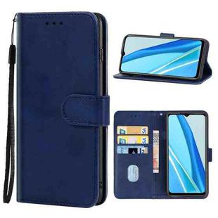 For itel A49 Leather Phone Case(Blue)