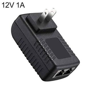 12V 1A Router AP Wireless POE / LAD Power Adapter(US Plug)