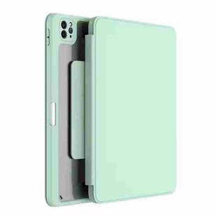 Mutural Jianshang Series Tablet Leather Smart Case For iPad Air 2022 / 2020 10.9 / Pro 11(Mint Green)