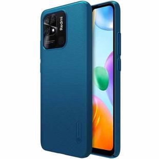 For Xiaomi Redmi 10C NILLKIN Frosted PC Phone Case(Blue)