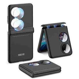For Huawei P50 Pocket GKK Magnetic Hinge Full Coverage Phone Case(Black)