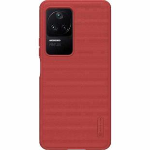 For Xiaomi Redmi K40S NILLKIN Frosted Shield Pro PC + TPU Phone Case(Red)