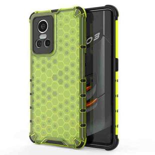 For OPPO Realme GT Neo3 5G China Shockproof Honeycomb PC + TPU Protective Case(Green)