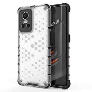 For OPPO Realme GT Neo3 5G China Shockproof Honeycomb PC + TPU Protective Case(White)