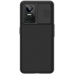 For OPPO Realme GT Neo3 NILLKIN Black Mirror Series Camshield PC Phone Case(Black)
