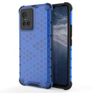 For vivo S10 5G China Shockproof Honeycomb PC + TPU Protective Case(Blue)