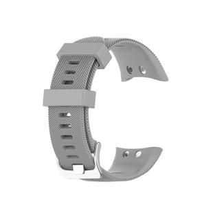 For Garmin Forerunner 45 & 45S Silicone Watch Band(Gray)