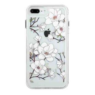 For iPhone SE 2022 / SE 2020 / 8 / 7 Flower Pattern Space Phone Case(2)