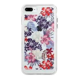 For iPhone SE 2022 / SE 2020 / 8 / 7 Flower Pattern Space Phone Case(3)